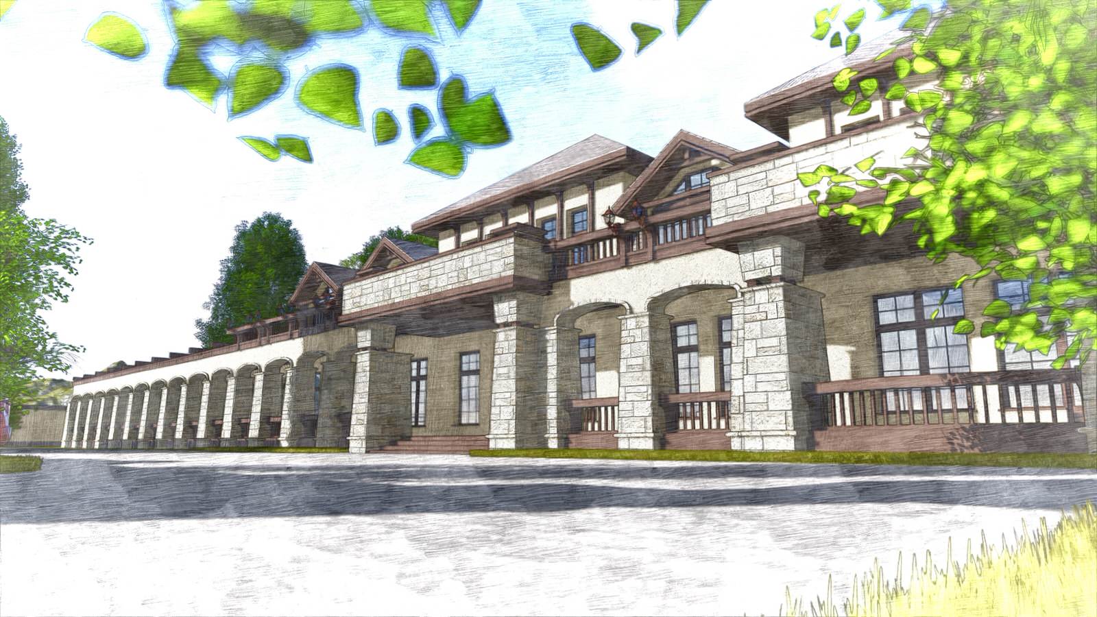 Эскизы Графика Проекты