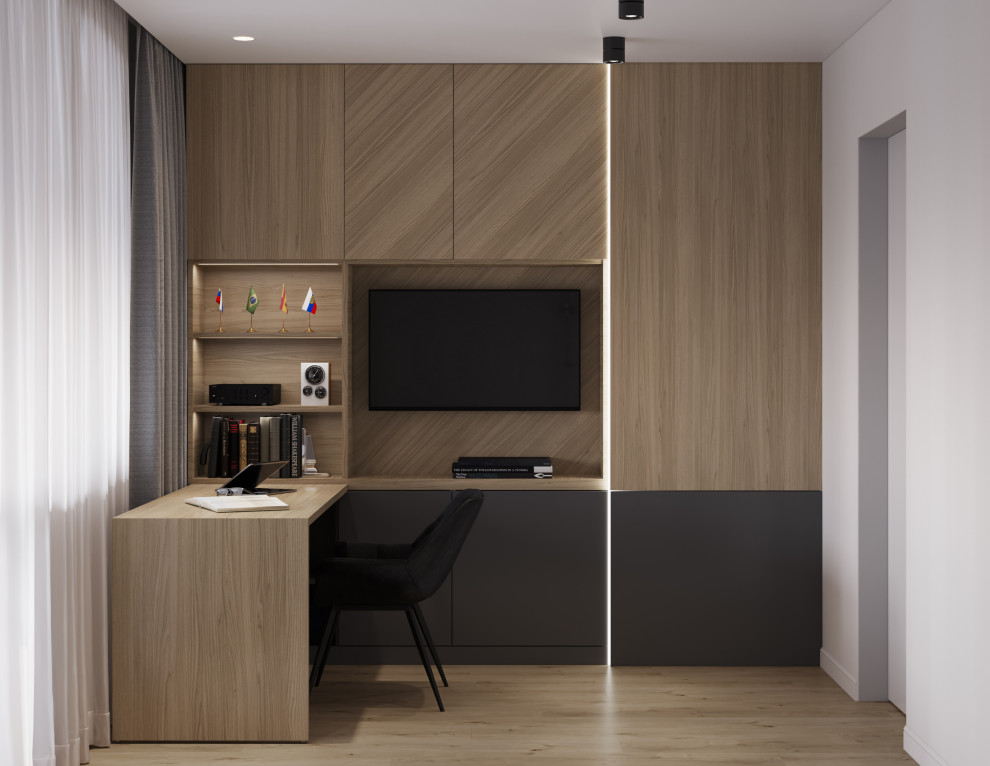 проект "Сдержанный комби на 87м2"