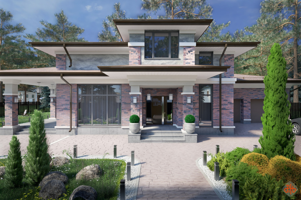 Дом в стиле Райта