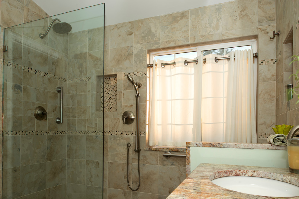 Bathroom - transitional bathroom idea in DC Metro