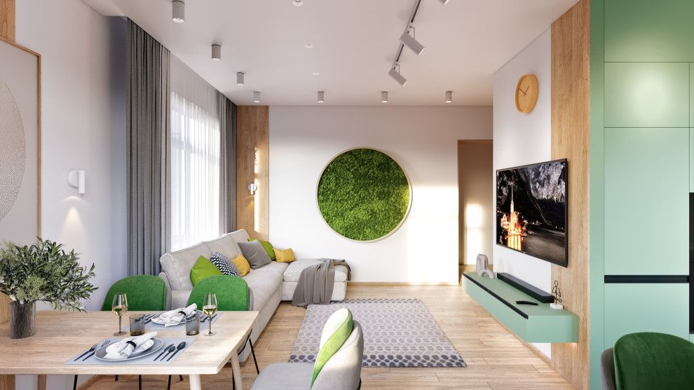 Дизайн-проект трехкомнатной квартиры