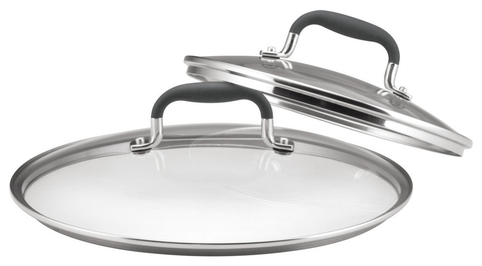 Anolon Advanced Hard Anodized Lid 10 Inch & 12 Inch Pack Transitional
