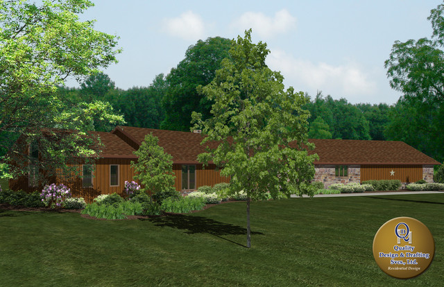 Master Bath Addition rendering