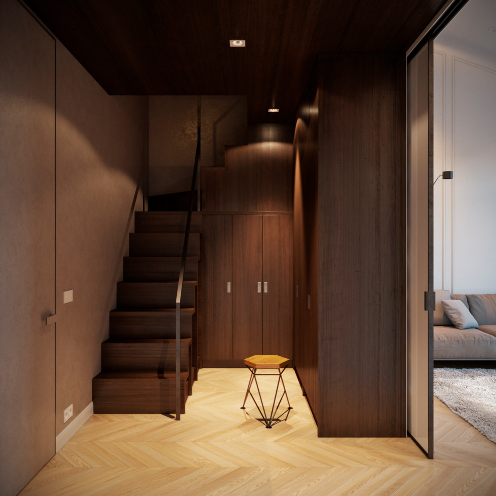 Проект интерьера мансарды «Green Green Mountain » Москва, Баррикадная