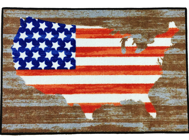 American Flag Rug Contemporary, American Flag Rugs
