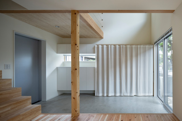 貫井南町の家 moderne-japonais-entree