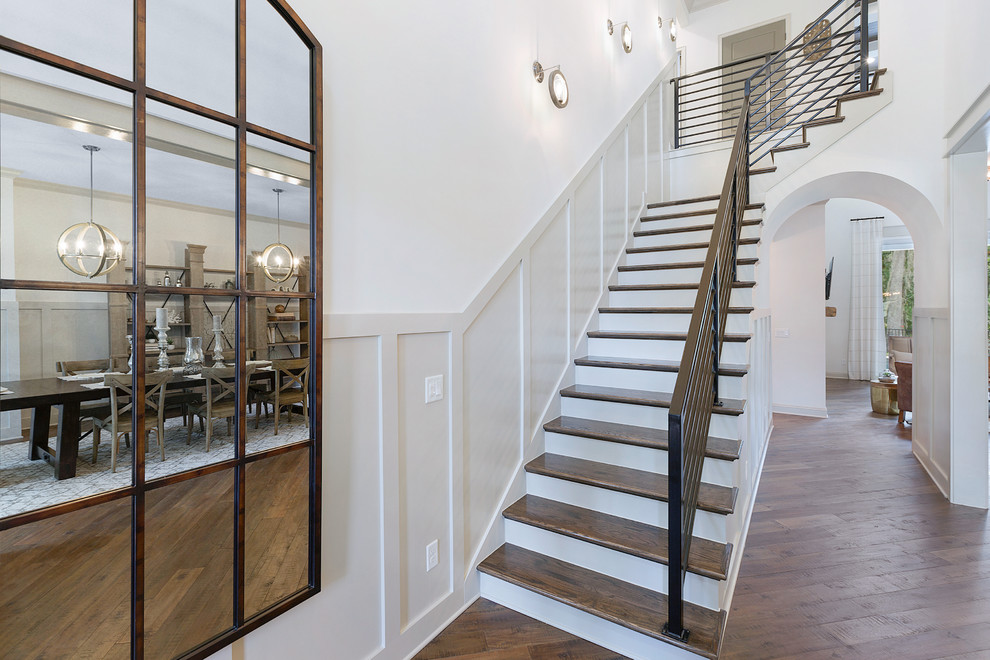 Home design - transitional home design idea in Jacksonville
