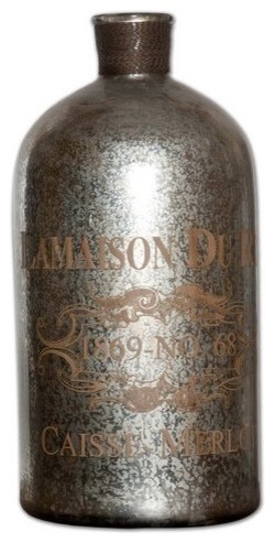 Lamaison Mercury Glass Bottle Large