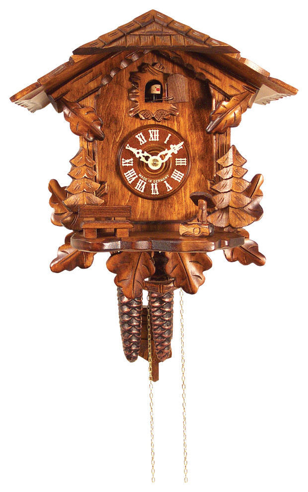 Engstler Weight-Driven Cuckoo Clock- Full Size