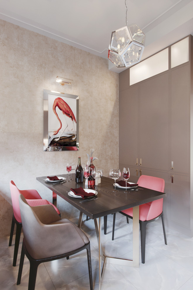 Таунхаус неоклассика Кофейный