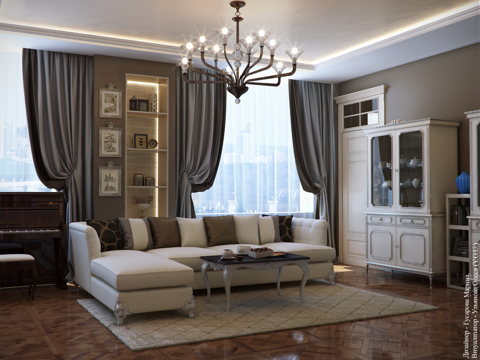 Квартира на Тверской, гостиная