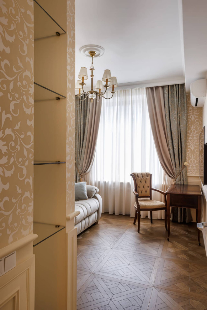 Дизайн и ремонт квартиры на 1ой Тверской-Ямской улице — Игра в классику