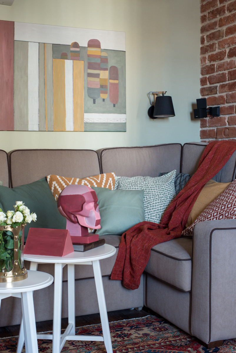 Трёхкомнатная квартира в Царицыно (дизайнер Людмила Данилевич)