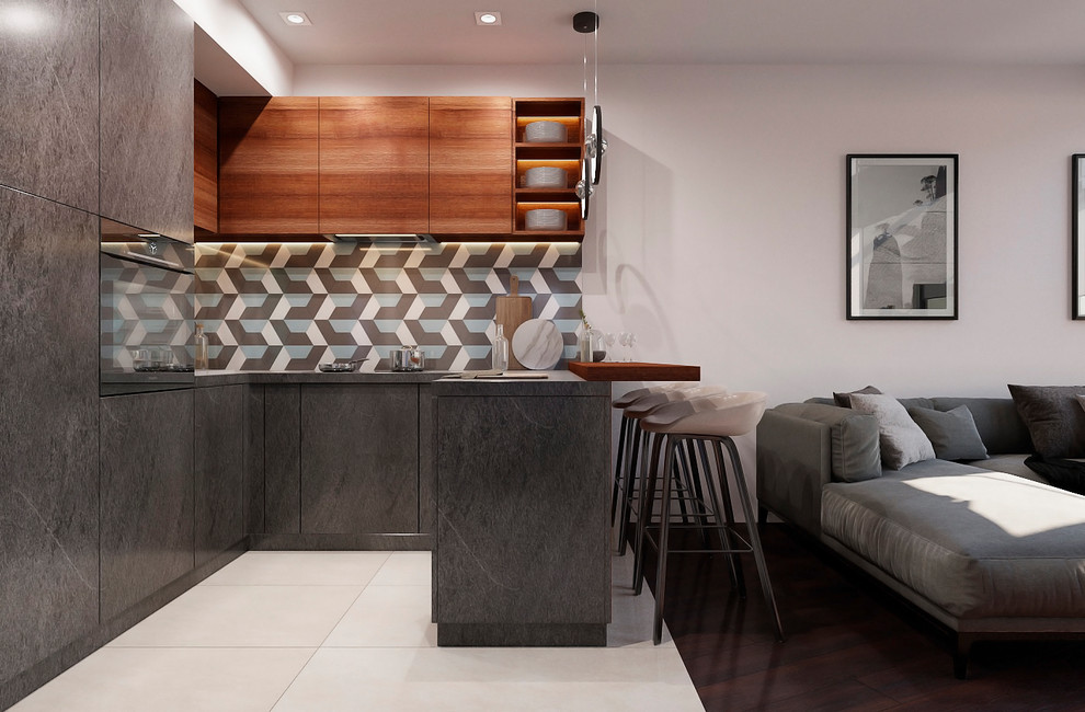 Двухуровневая квартира на Неве