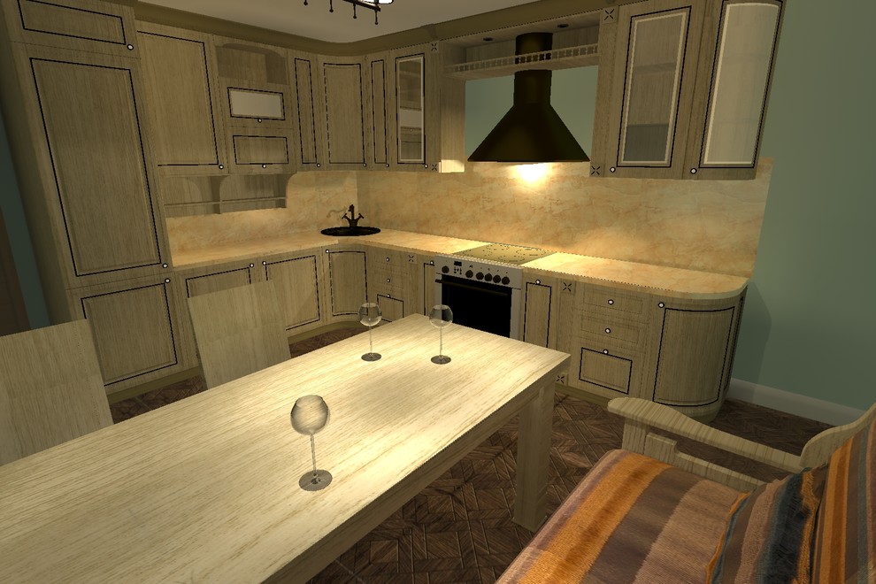 Дизайн-проект 3-х комнатной квартиры для семьи с детьми