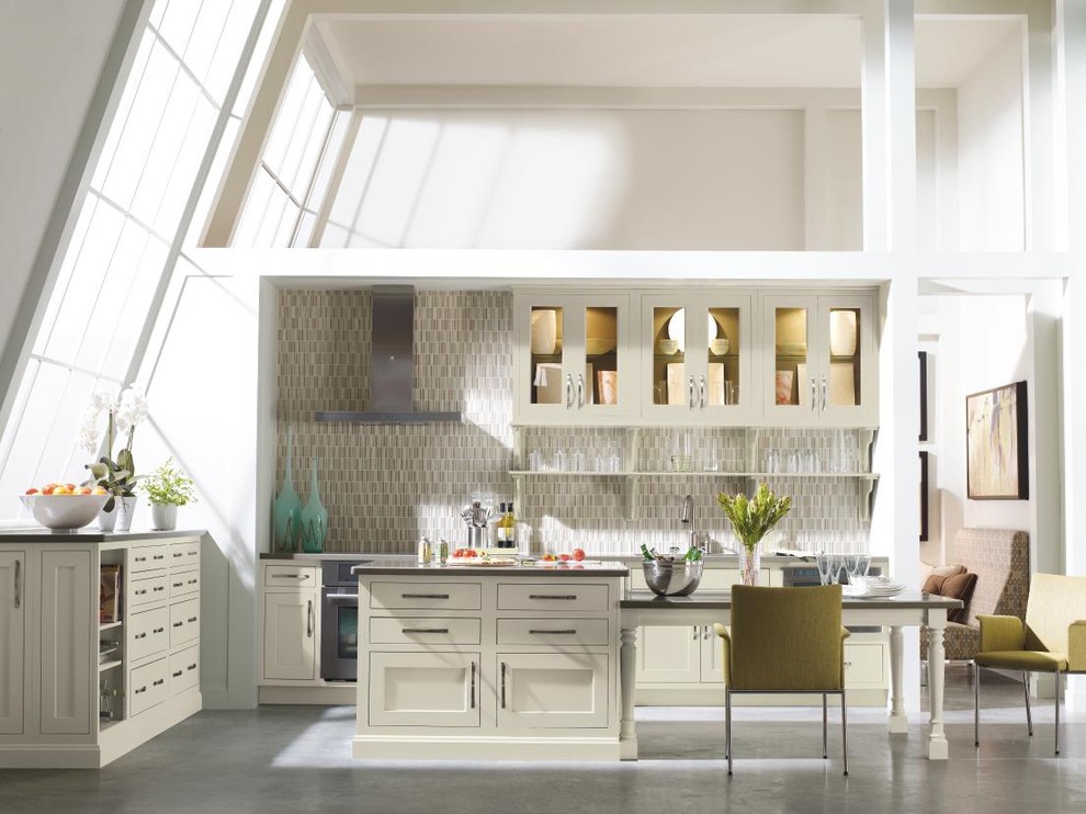 Inspiration for a modern kitchen in Other.