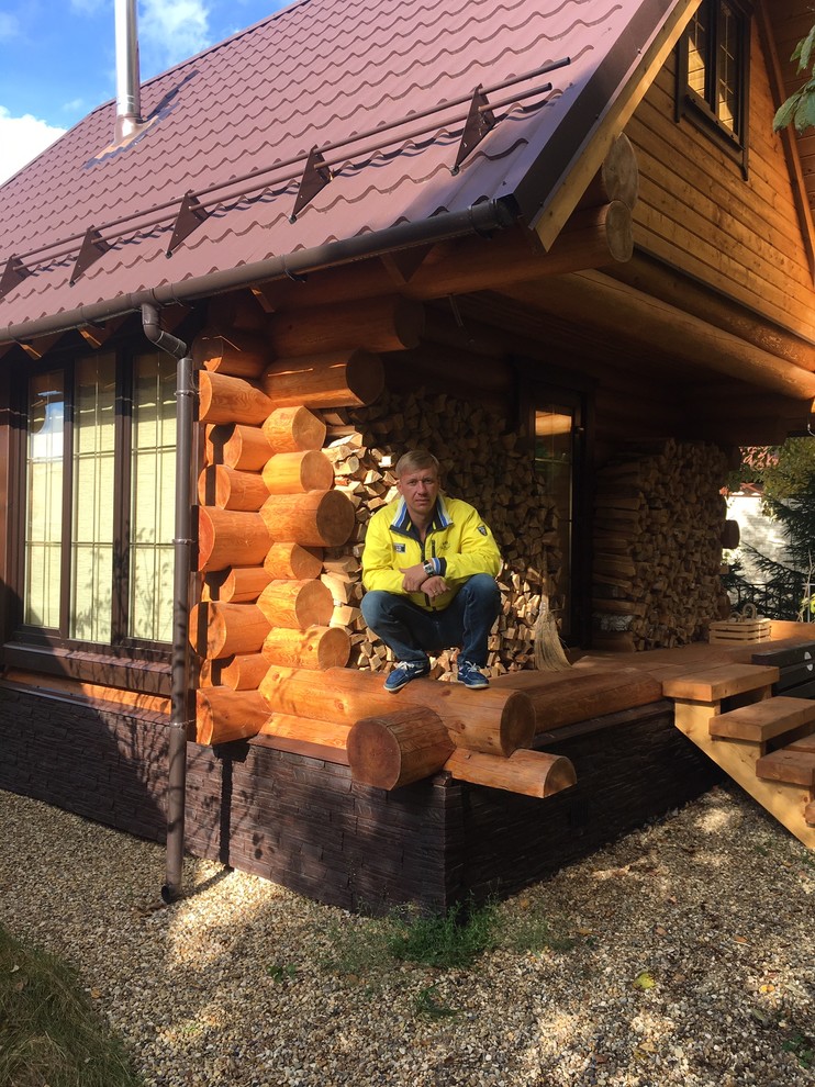 Примеры строительства из бревна