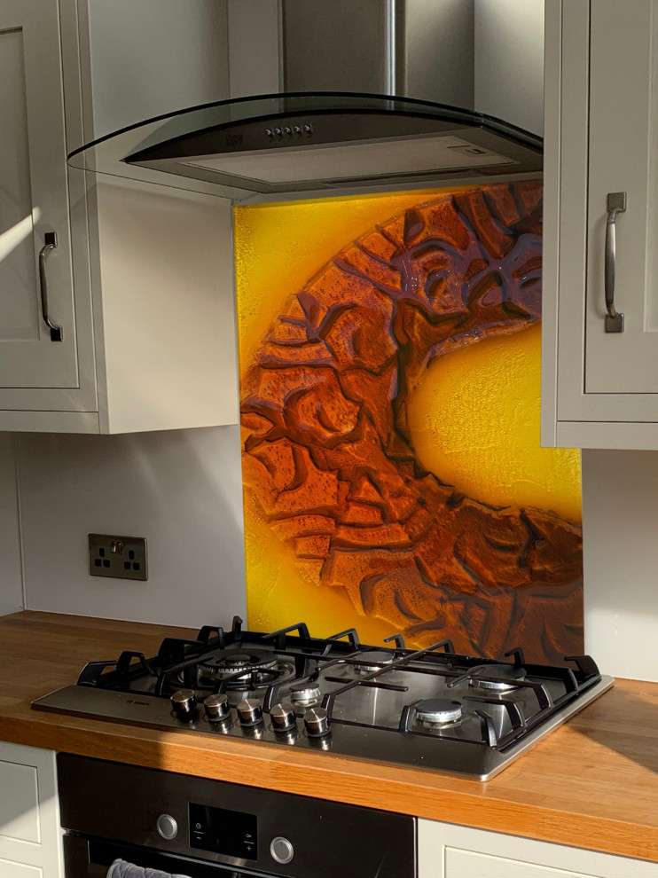 This is an example of an arts and crafts kitchen in West Midlands.