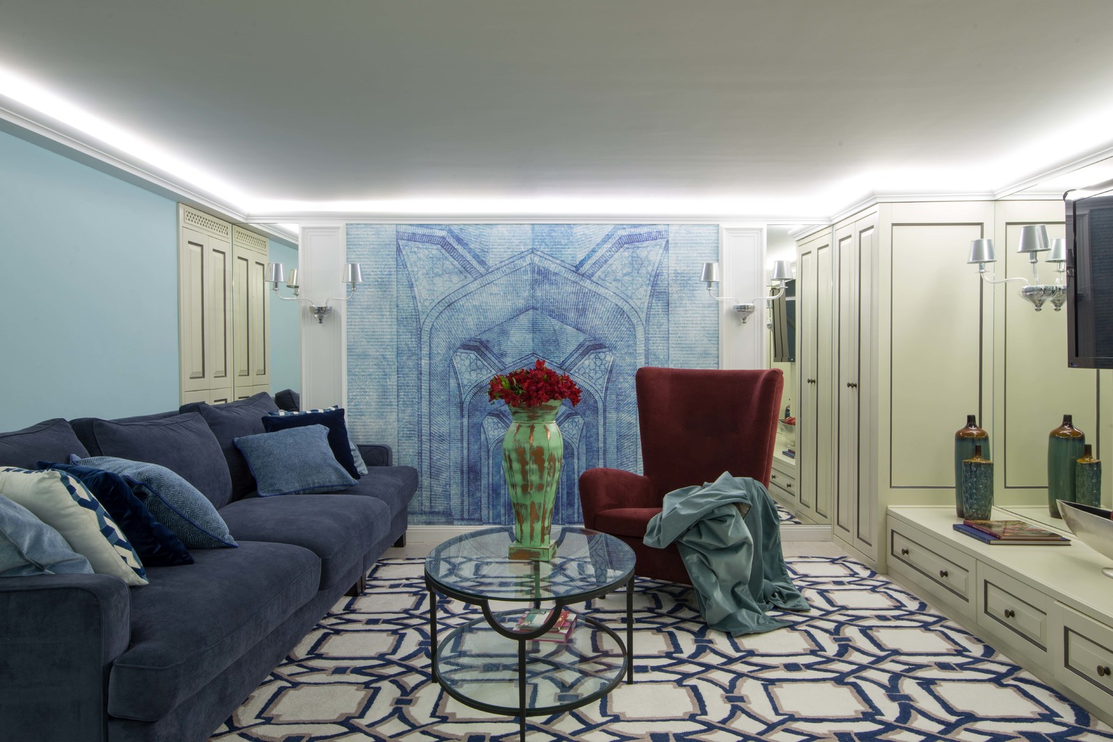 Двухуровневая квартира в Крылатском