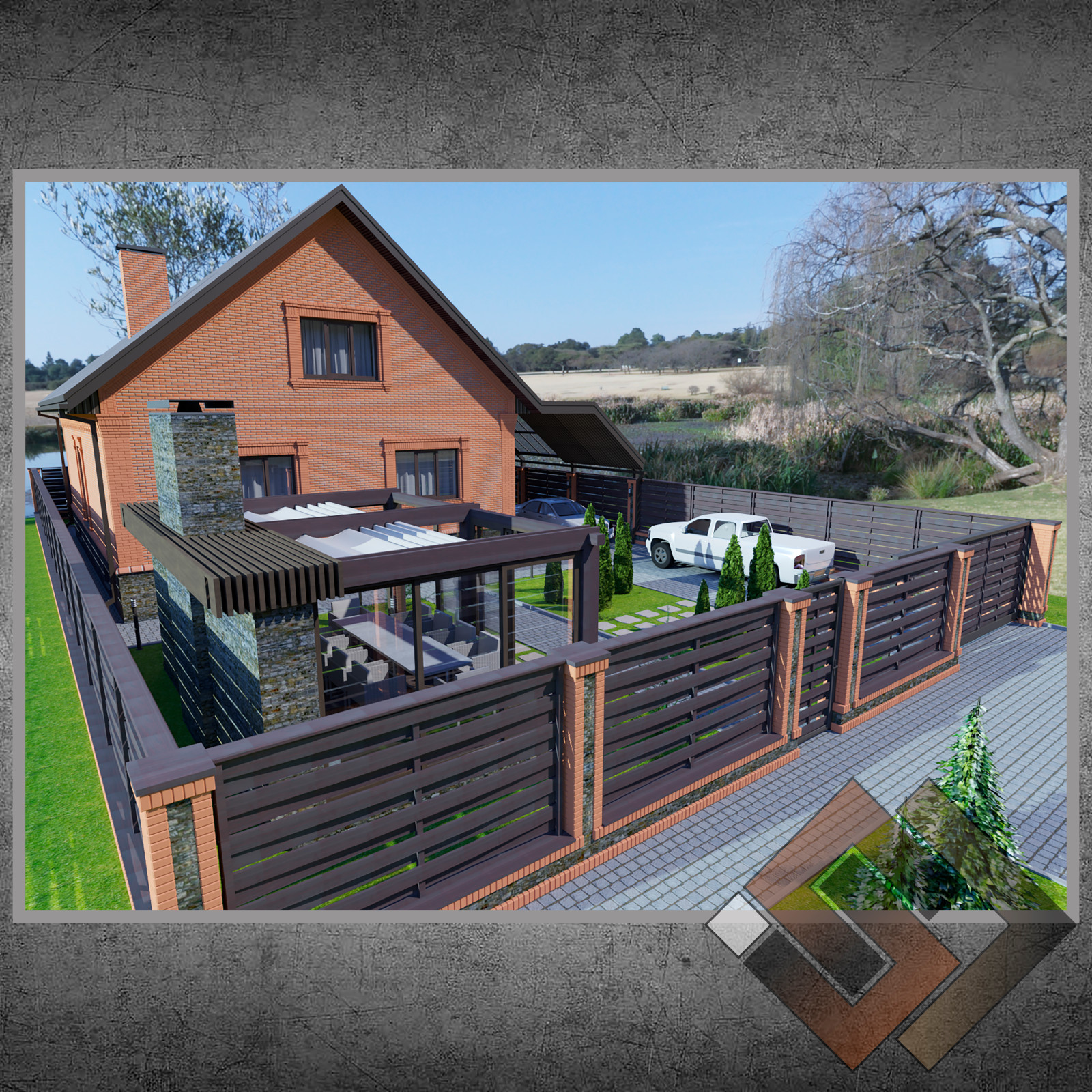 Экстерьер частного дома