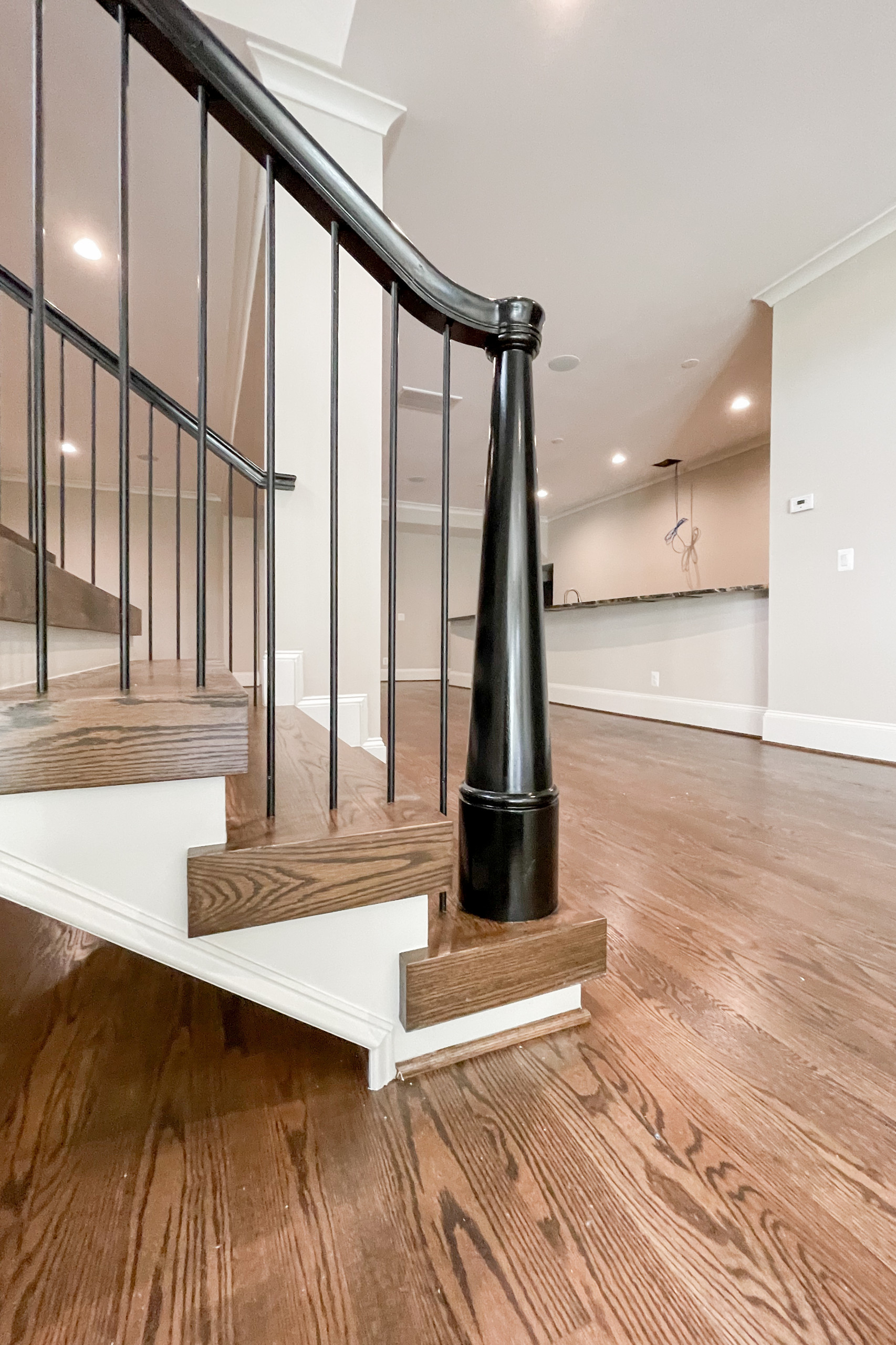 89_Eclectic and Edguy Staircase in French Contemporary Residence, McLean VA 2210