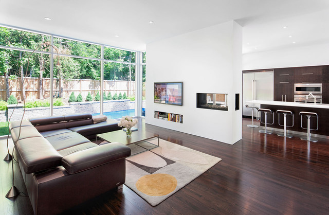 Fraser Residence contemporain-salon