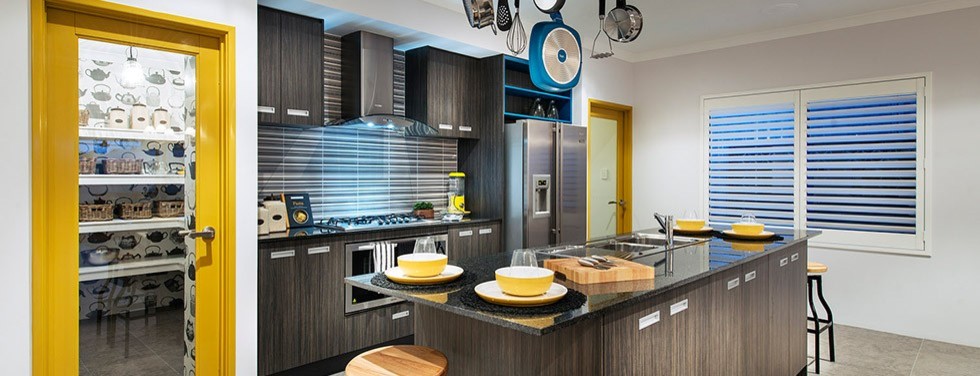 Design ideas for a contemporary kitchen in Perth.