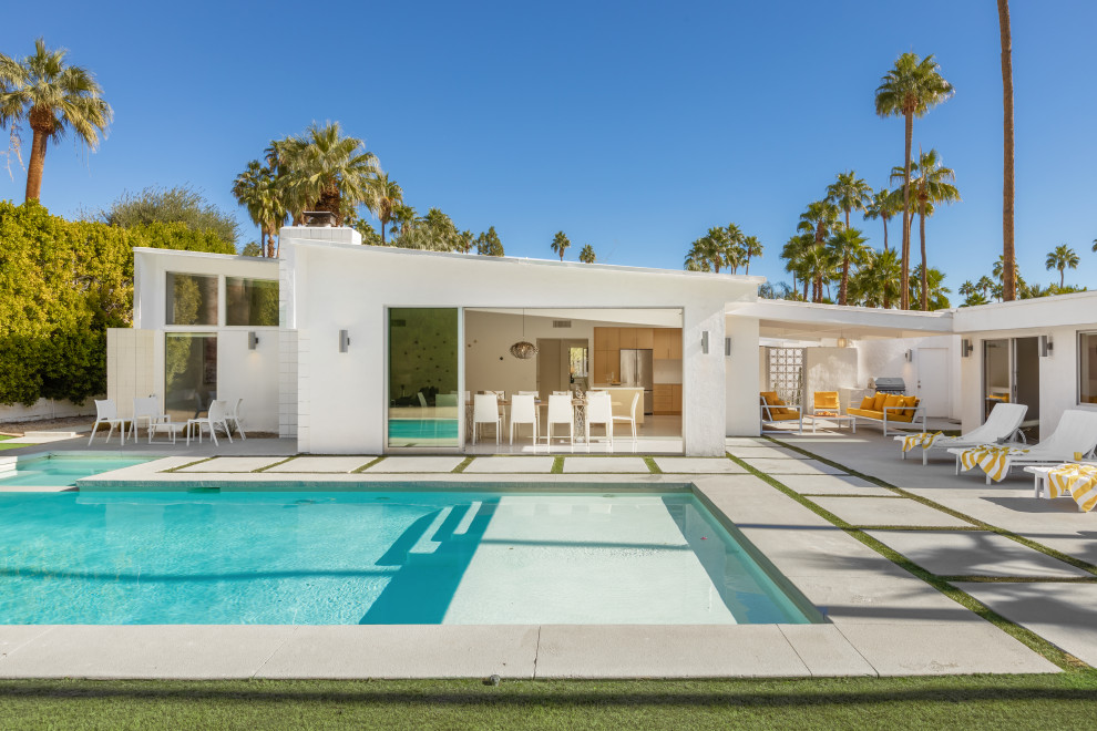 Rose Villa - Midcentury - Pool - Other - by Aim Media Group | Houzz