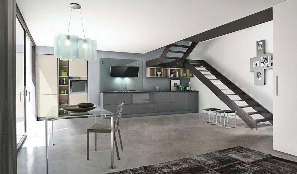 Design ideas for a modern kitchen in Sydney.