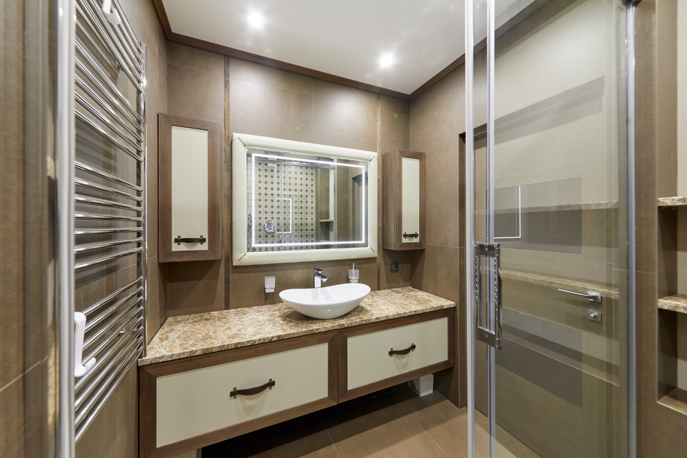 Квартира площадью 170 кв.м. в Брянске. Реализованный проект.