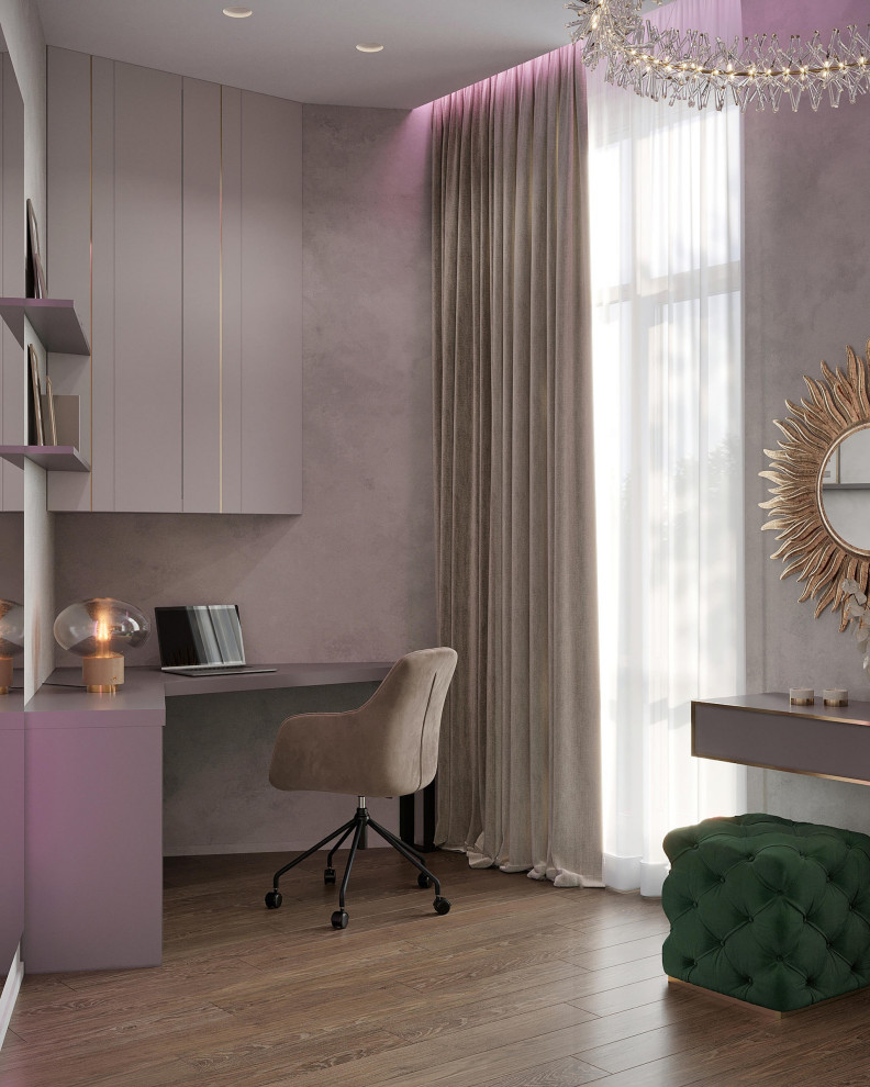 Роскошный дизайн квартиры в стиле современная классика в ЖК "Квартал Лахта парк"