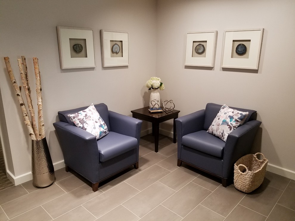 Inspiration for a transitional entryway remodel in Seattle