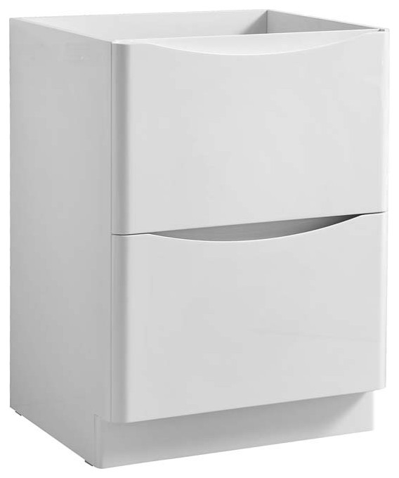 Fresca Tuscany 24" Glossy White Free Standing Modern Bathroom
