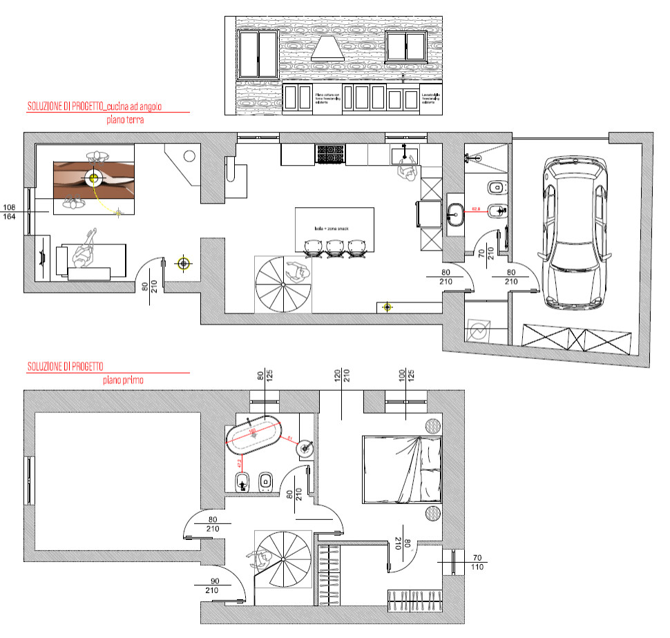 Ristrutturazione parziale casale | Modern design | 100 MQ