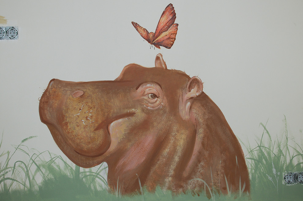 Роспись детской Джунгли / Mural in the children's room