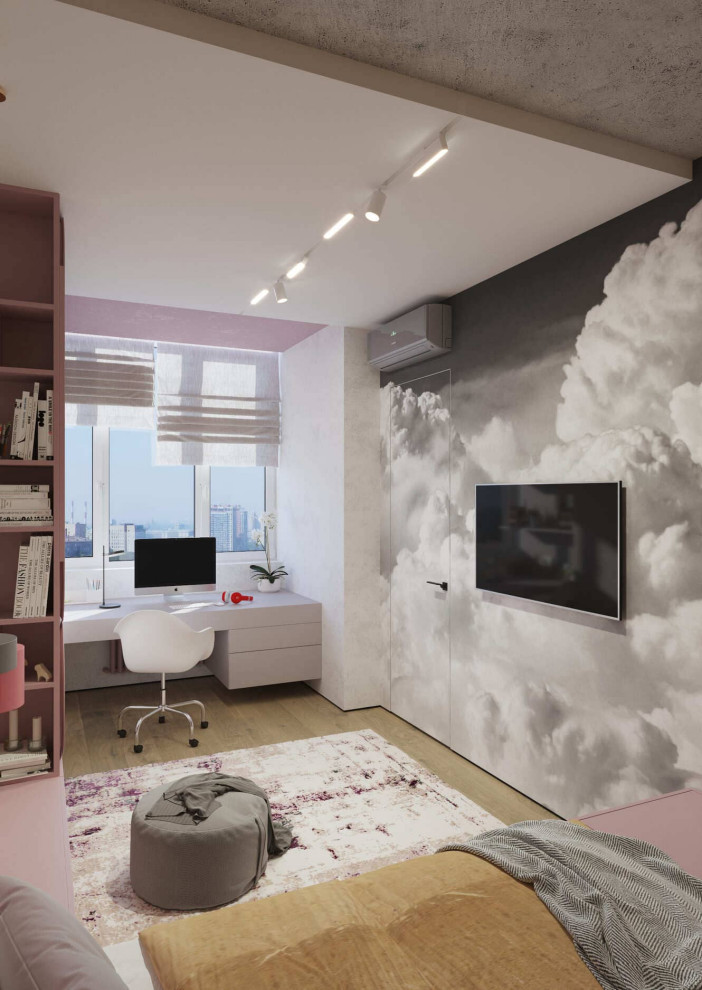 Лофт и облака. Квартира 140 м2 в центре города