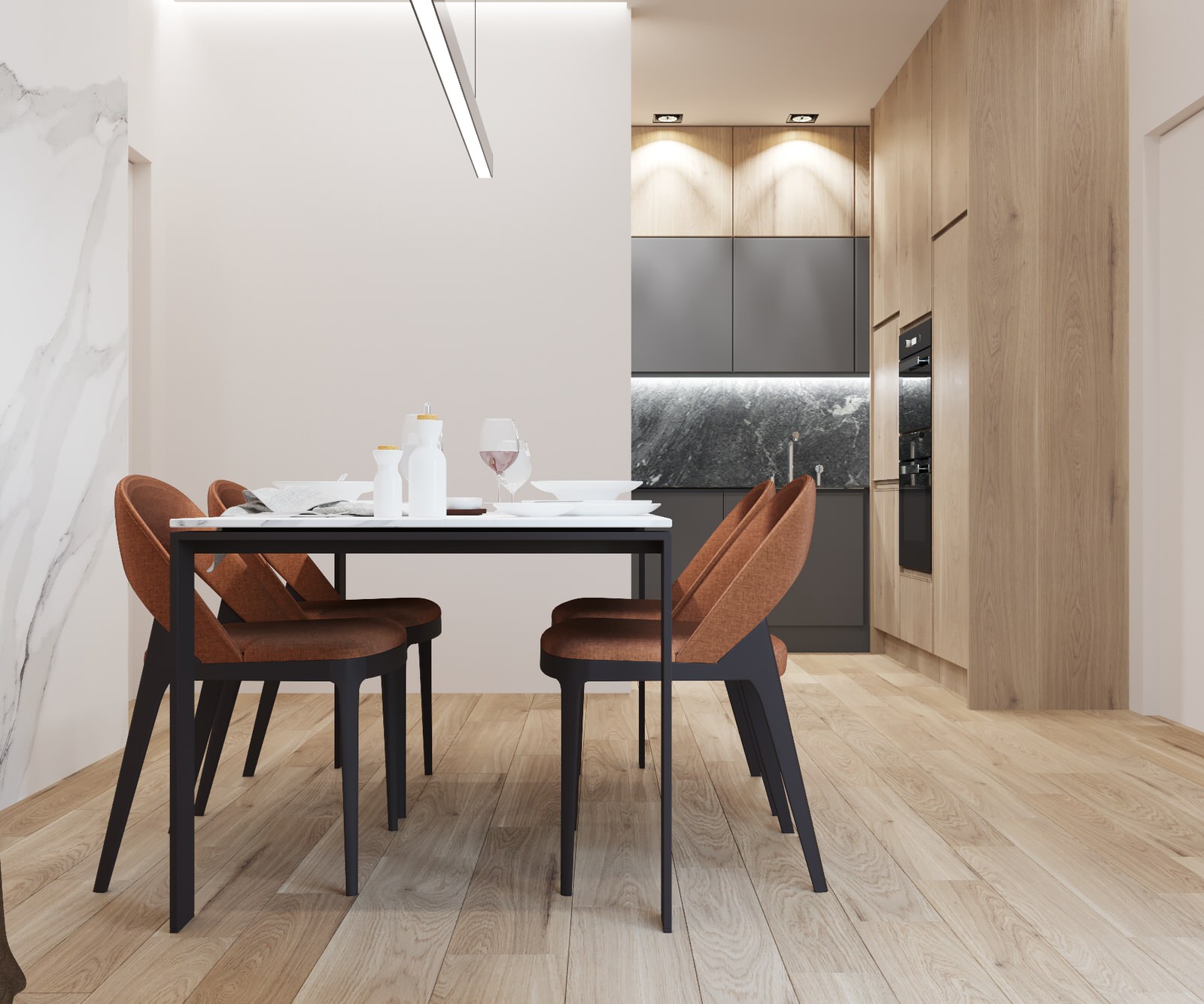 3х комнатная квартира для двоих