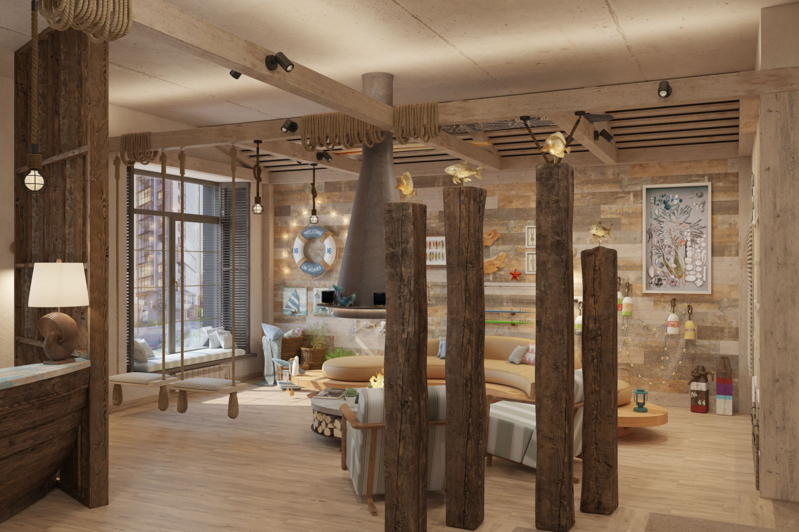 Интерьер места общего пользования (ИОП) ЖК