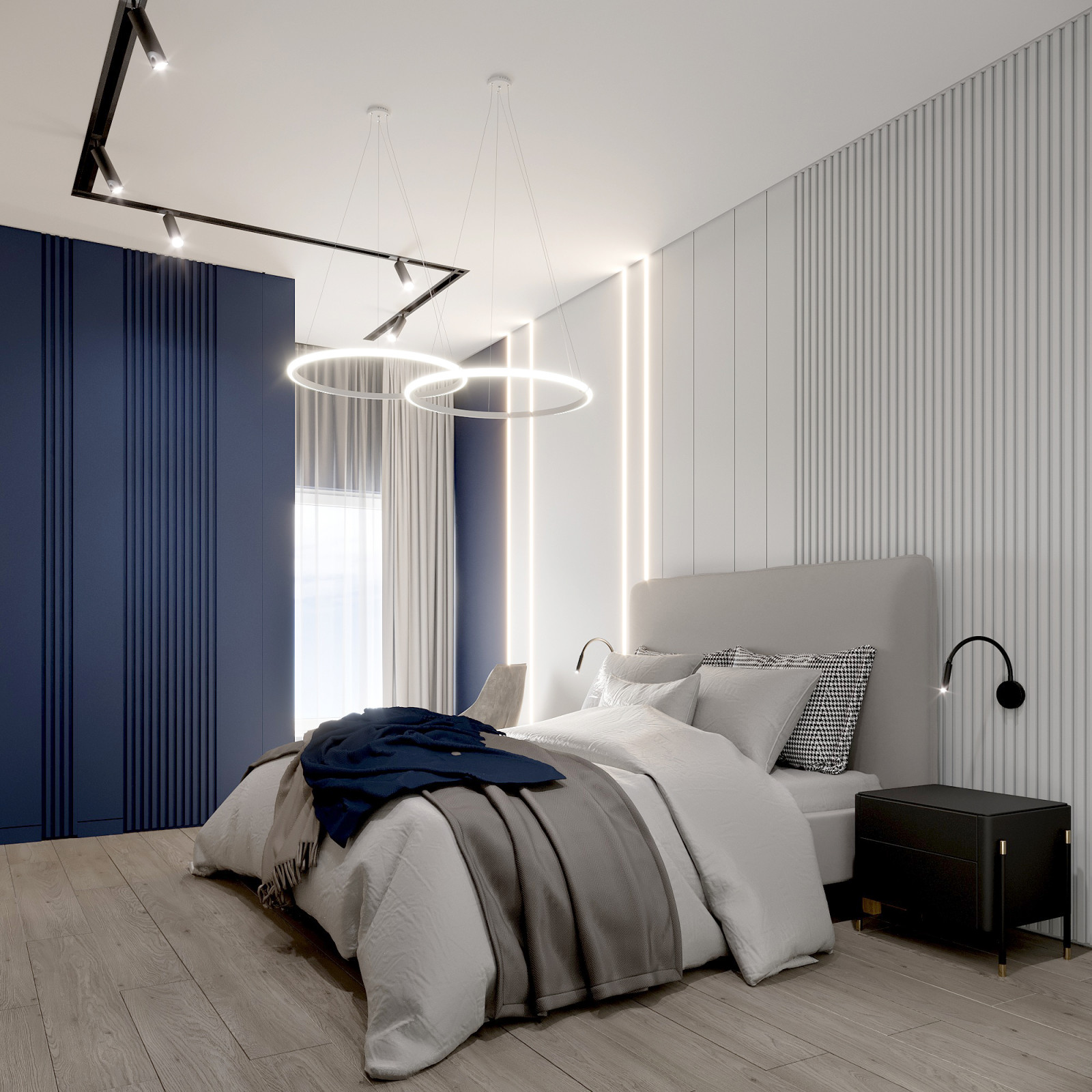 Дизайн проект в ЖК "Аквамарин"