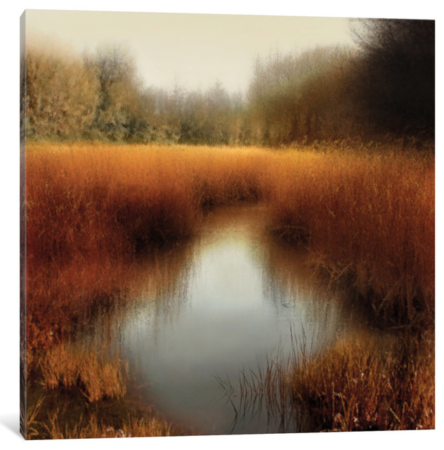 iCanvasART Quiet Forest Canvas Print by Erin Clark 37 x 37