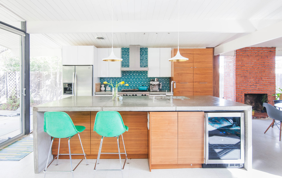 Inspiration for a midcentury home in San Francisco.