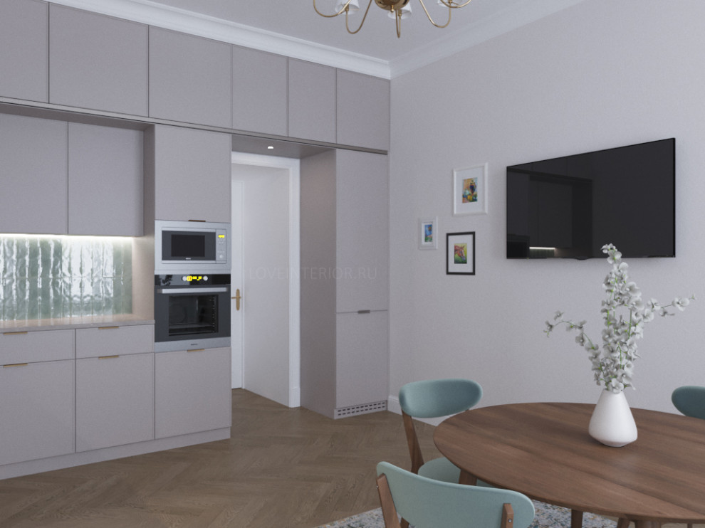 Квартира в доме, построенном в XIX веке в центре Москвы