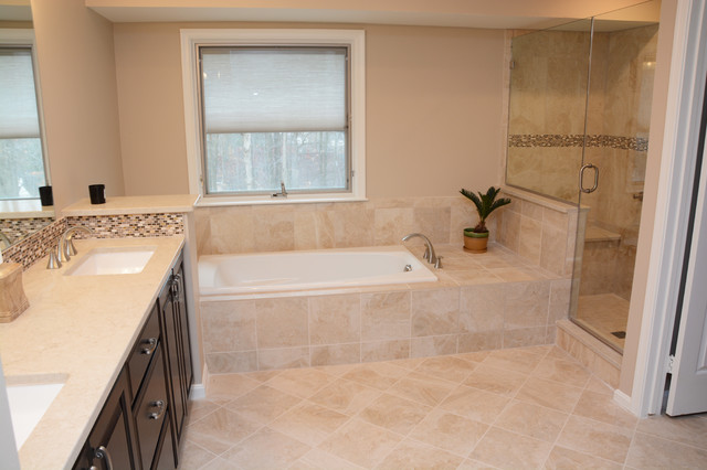 Silver Spring, MD Master Bath Remodel clasico-cuarto-de-bano