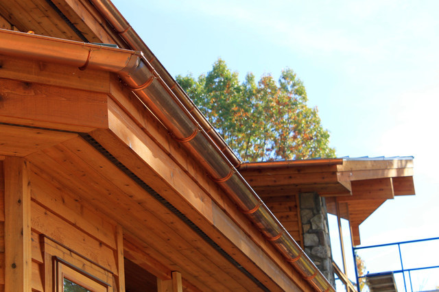 Rustic Gutters What Color Gutters Go With Rustic Style? – ZUCNYS