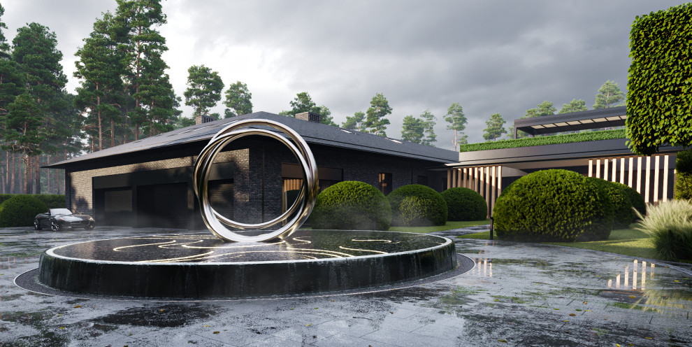 Частный сад в Подмосковье