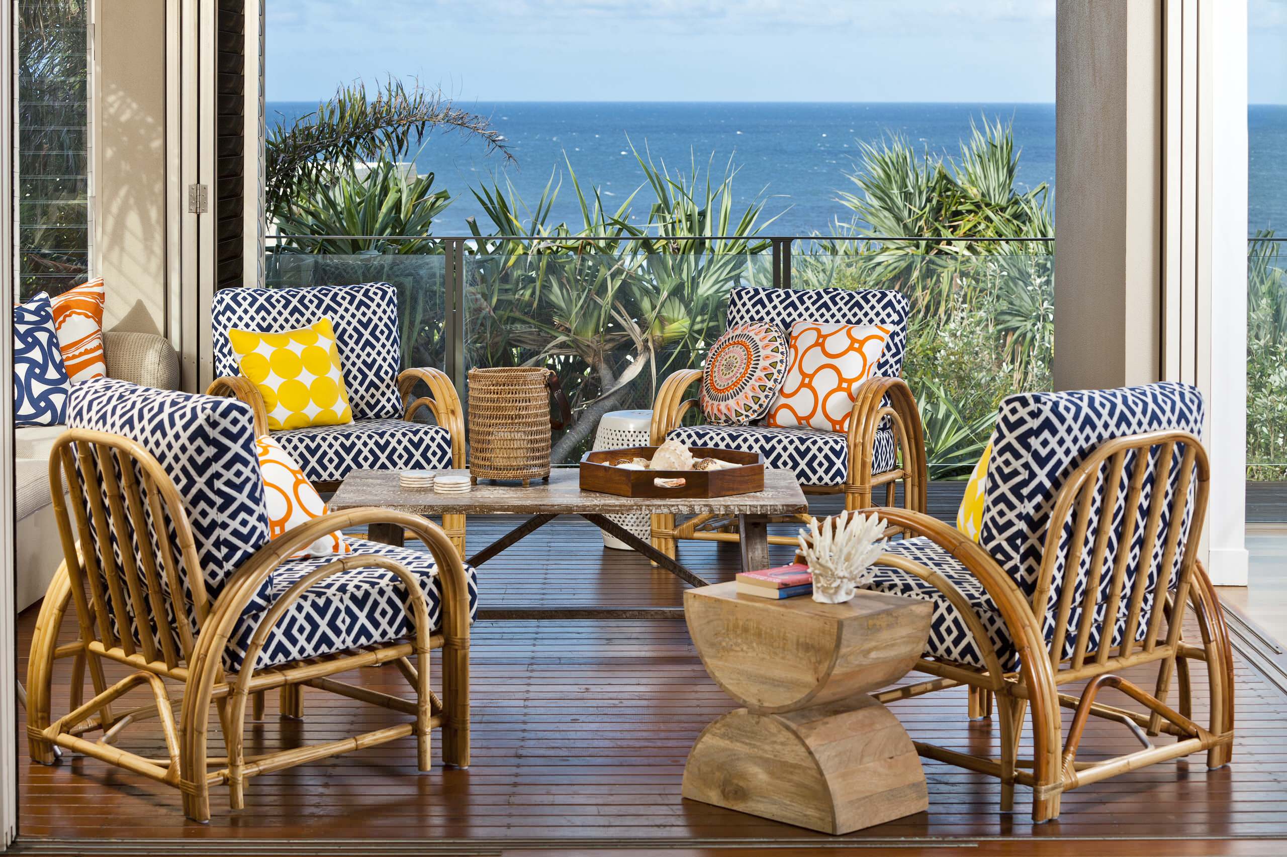 Houzz sale wicker chairs