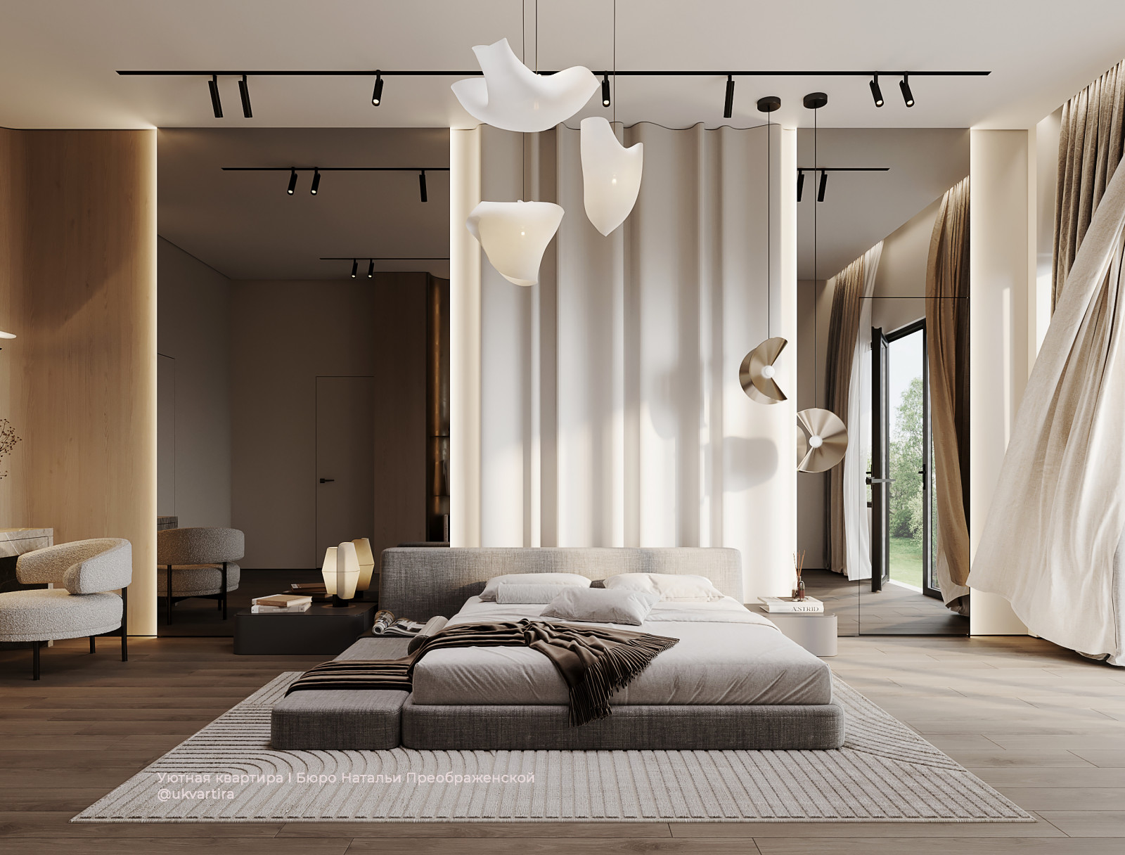 Спальня, которую сохраняют даже дизайнеры