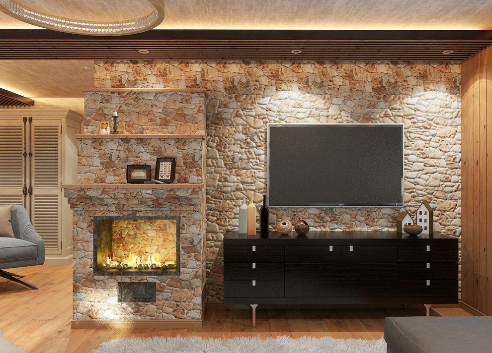 Дизайн-проект реконструкции загородного дома в пригороде Екатеринбурга