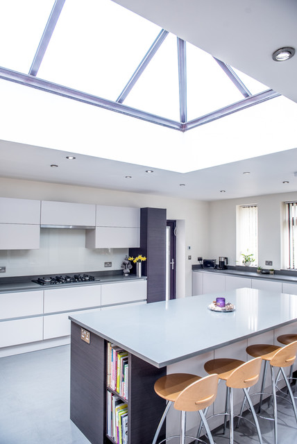 Open Plan Kitchen Design contemporary-koek