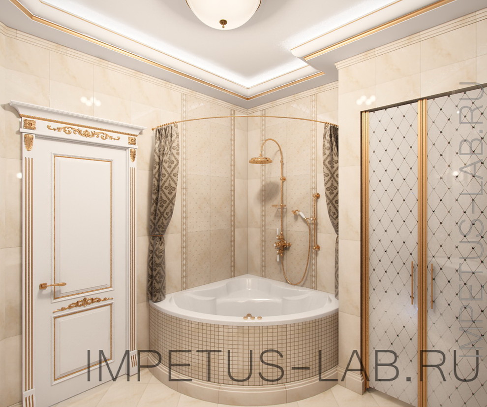 Проект квартиры в классическом стиле